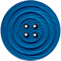 Boyanmış Galalit Düğme